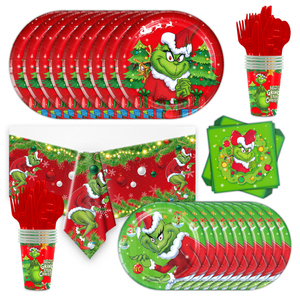 Christmas Themed Party Tableware
