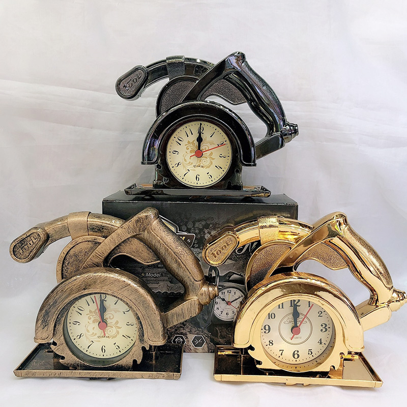 Creative Retro Cutting Machine Fashion Alarm Clock