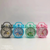 Cartoon Girl's Bedside Clock Silent Pink Bunny Desktop Alarm