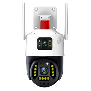  8MP Dual Lens Outdoor CCTV PTZ IP Camera Video Dome PTZ Surveillance Camera yoosee v380pro ICSEE