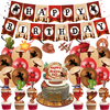 Western Cowboy Themed Party Set Pull Flag